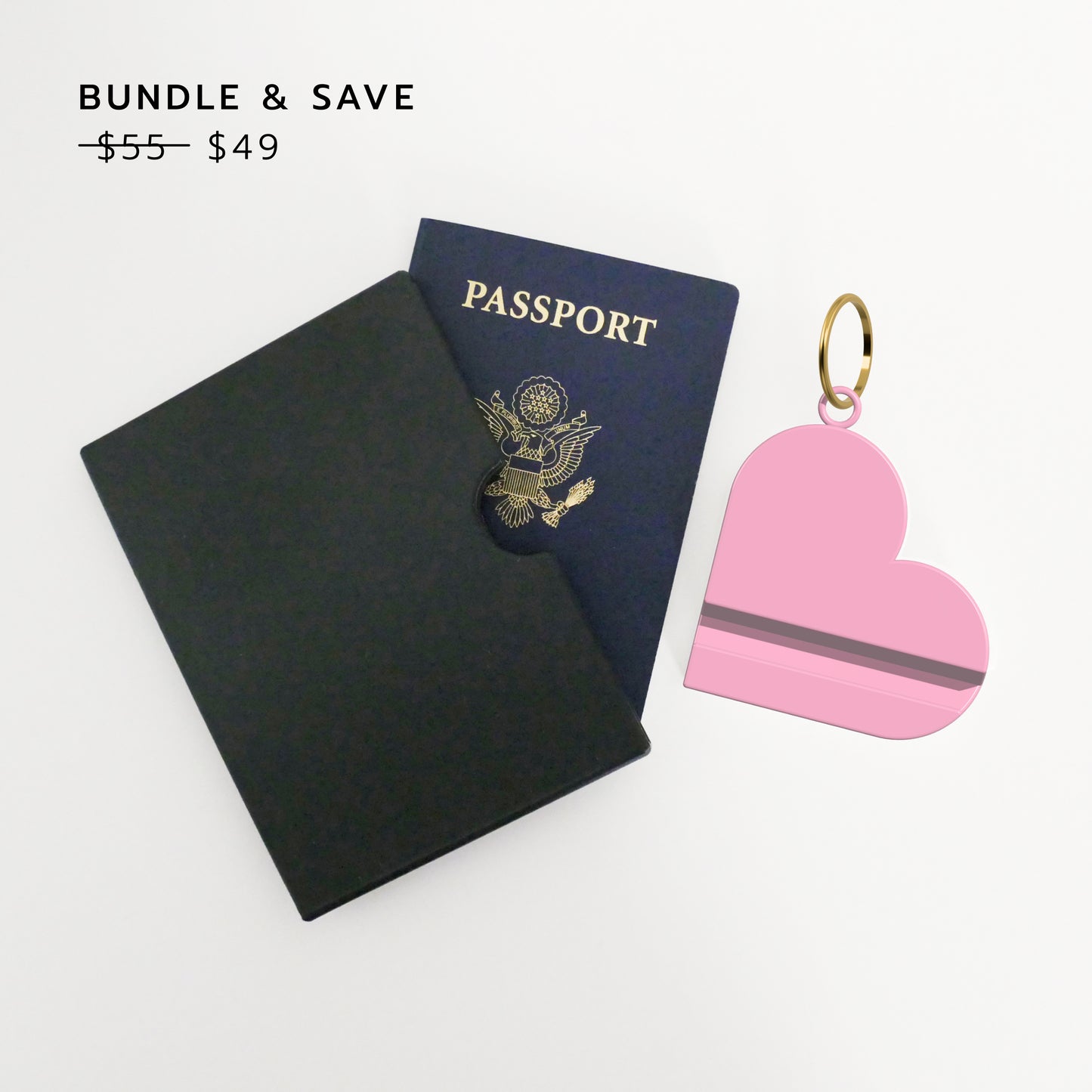Passport Sleeve & Bag Charm